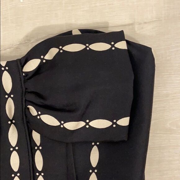 NWT Tracy Reese Strapless Bow Front Cocktail Dress - Picture 5 of 12